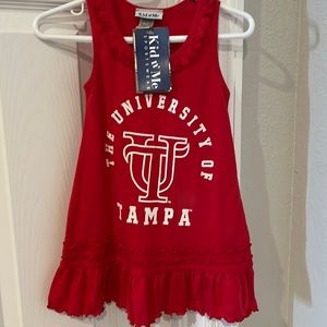 NWT- Adorable, University of Tampa dress.